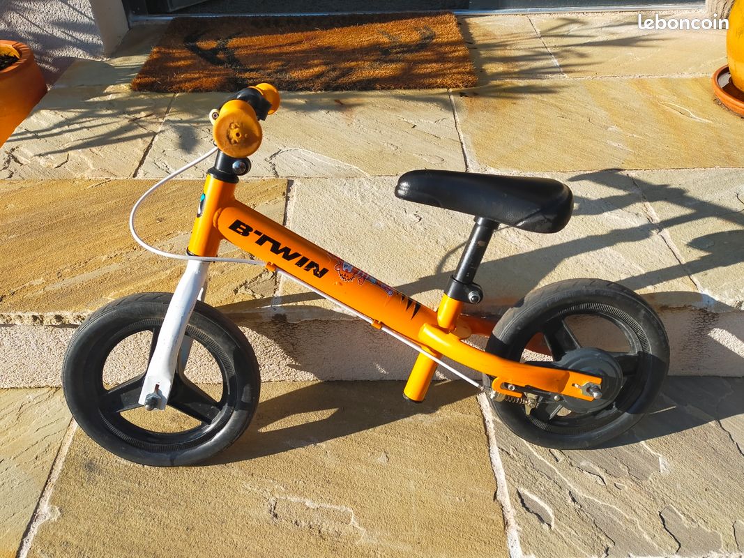 10 Pouces Draisienne Decathlon Orange Draisienne Decathlon