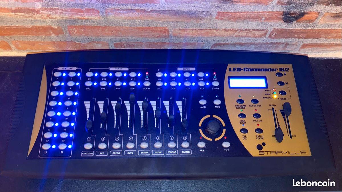 Controleur DMX - Stairville LED Commander 16/2 (image 1)