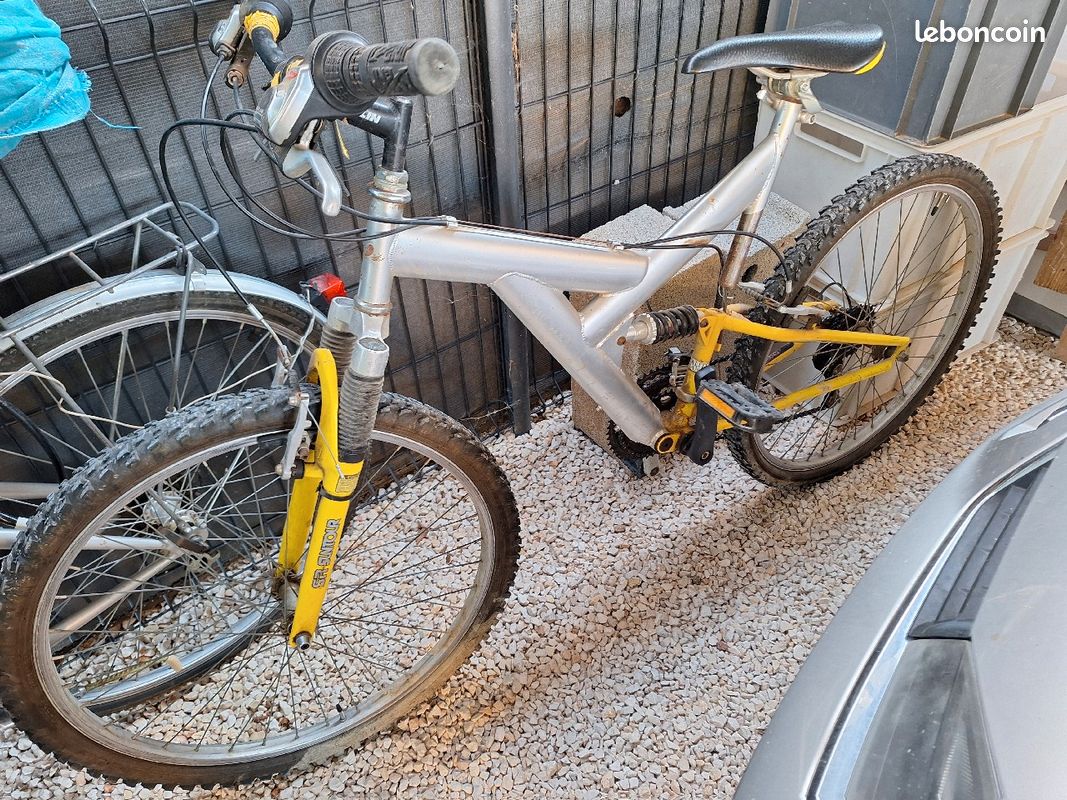 Velo VTT jaune (image 3)