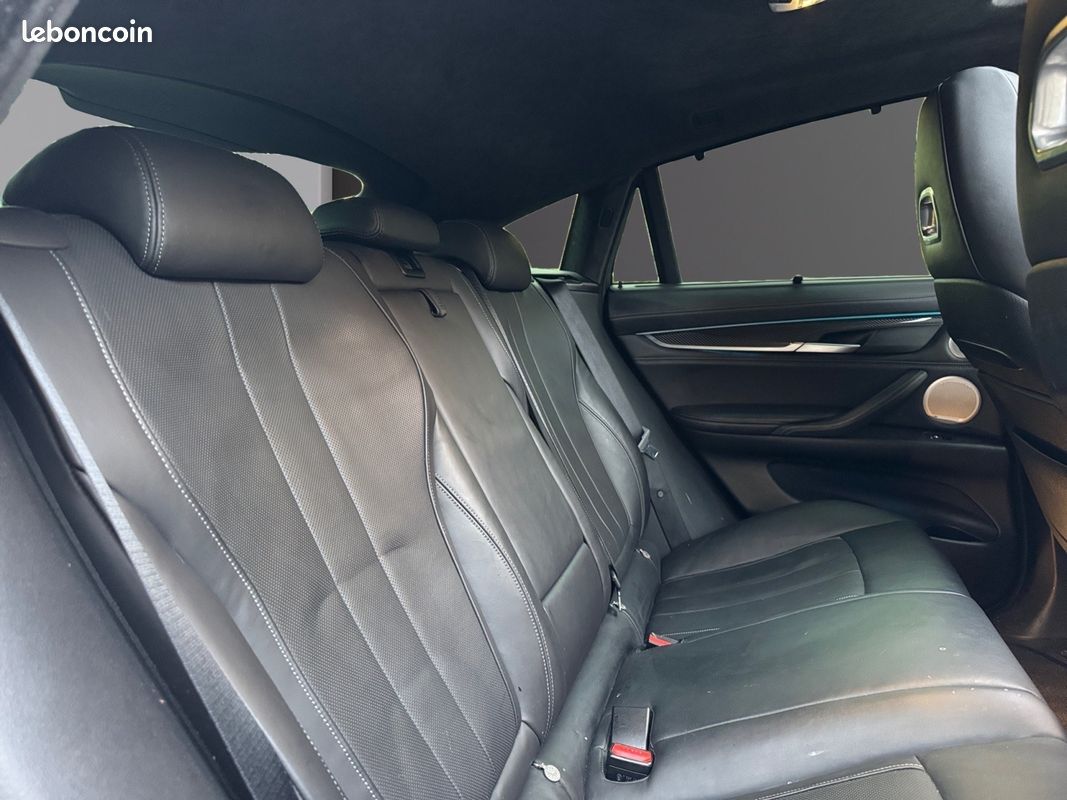 BMW X6 M F86 575 ch A - GARANTIE- TOIT OUVRANT-BANGOLUFSEN -AFFICHAGE TÊTE HAUTE -VOLANT ET SIÈGES AV/AR CHAUFF (image 16)