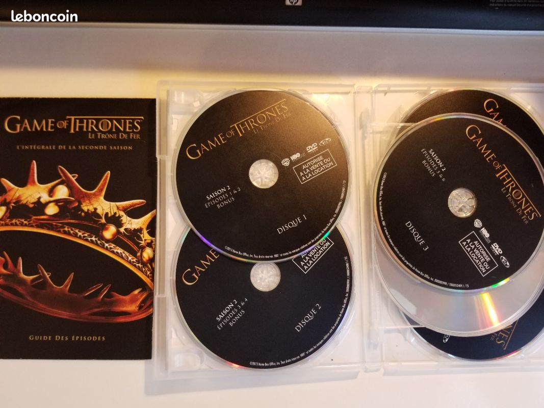 Game of thrones saison 2 dvd (image 2)