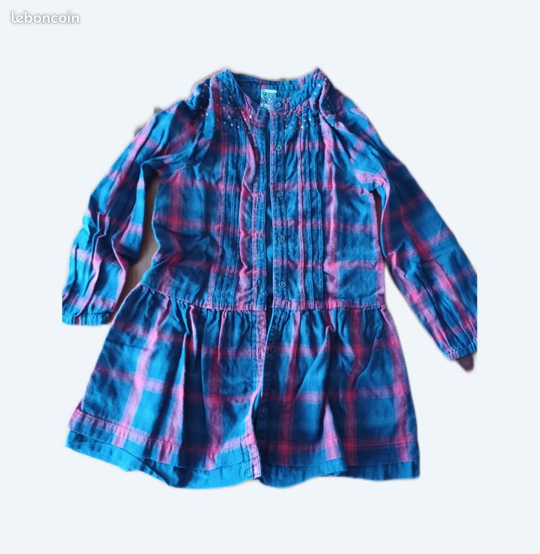 Robe à carreaux 5 ans (image 1)