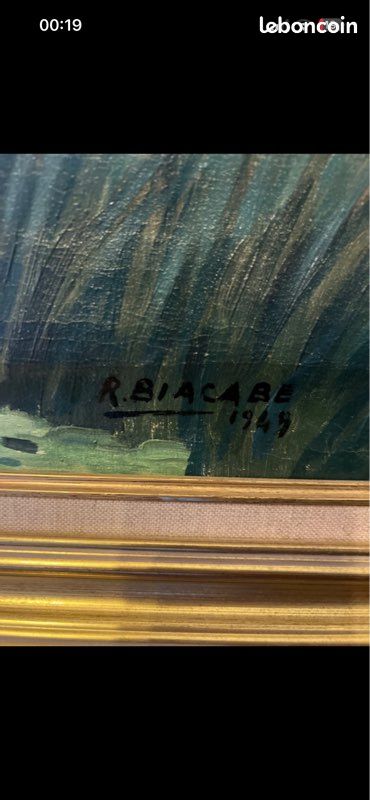 Vends tableau R.Biacabe (image 3)
