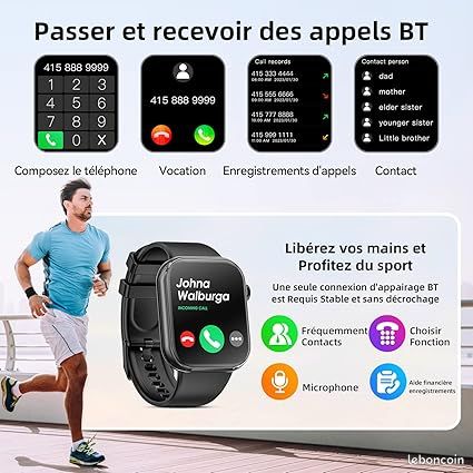 Smart watch montre connectée bluetooth Apple / Samsung (image 6)