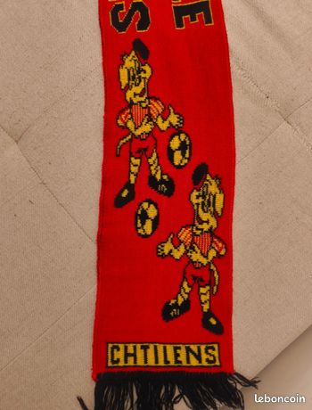 Écharpe Supporter RC Lens – CHTILENS, Allez Lens !