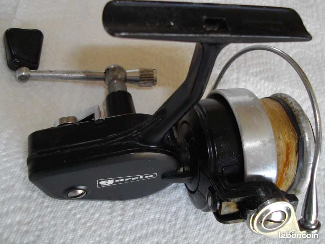 Moulinet De Pêche Vintage Mitchell Garcia 367 - France, Droitier, Bon État