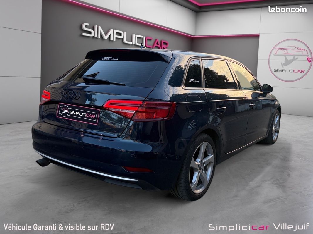 AUDI A3 SPORTBACK 1.0 TFSI 115 S tronic 7 Design, CarPlay, Radar AR, Pack led, Garantie 12 mois (image 7)