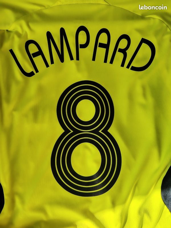 Player issue Chelsea 2007/2008 manches LONGUES LDC LAMPARD L (image 3)