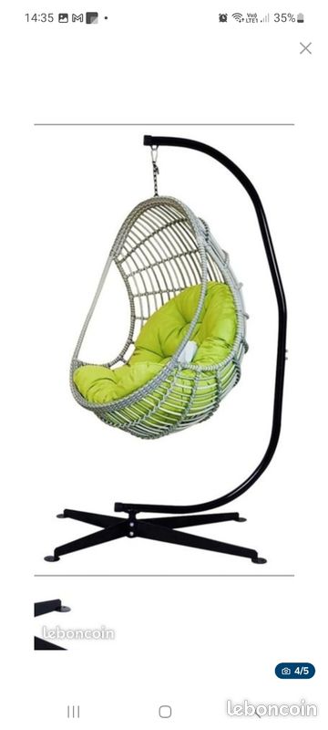 Support fauteuil suspendu (image 4)