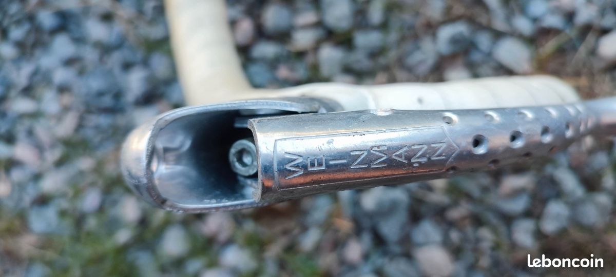 Lot Guidon 3ttt Podium + Potence + Leviers Shimano RX100 - Vélo Course Vintage Italie