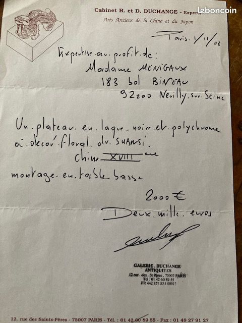 Table chinoise ancienne (image 7)