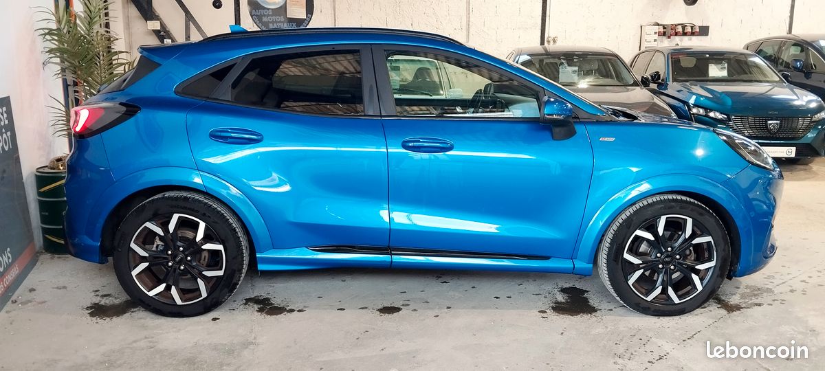 Ford puma (2) 1.0 ecoboost mhev 125cv s&s st-line x bvm6 premiere main entretien exclusif ford a jour garantie 6 mois (image 4)