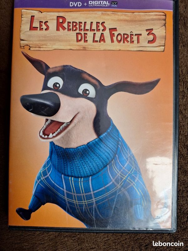 DVD dessin animé enfant : REBELLES DE LA FORET 3 (image 1)