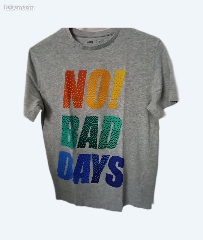 Vêtements Gemo Annecy Lot De T-shirts Gémo 16 Ans Vêtements