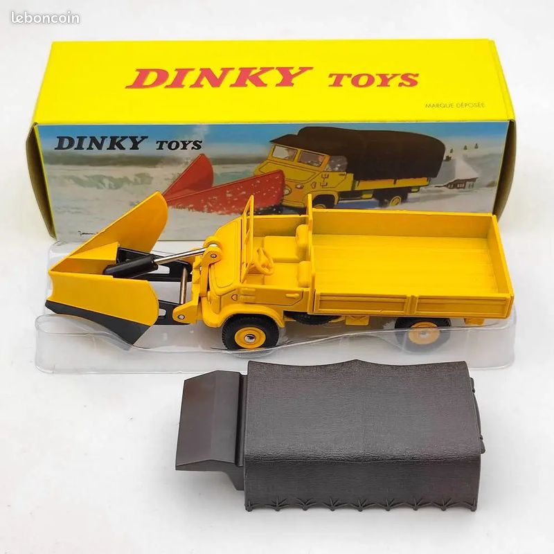 Dinky Toys Unimog Chasse-neige – échelle 1/43, Métal, Made In France, Occasion