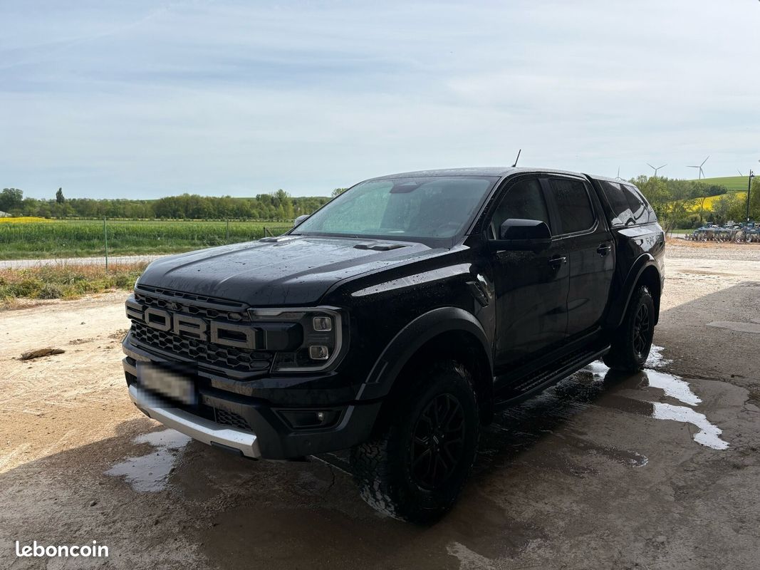 FORD RANGER Raptor 2.0 EcoBlue 213ch | 1ère main FR • Hard Top • Attelage • TVA récupérable • Faible km (image 3)