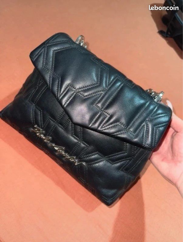 Sac Karl Lagerfeld noir (image 1)