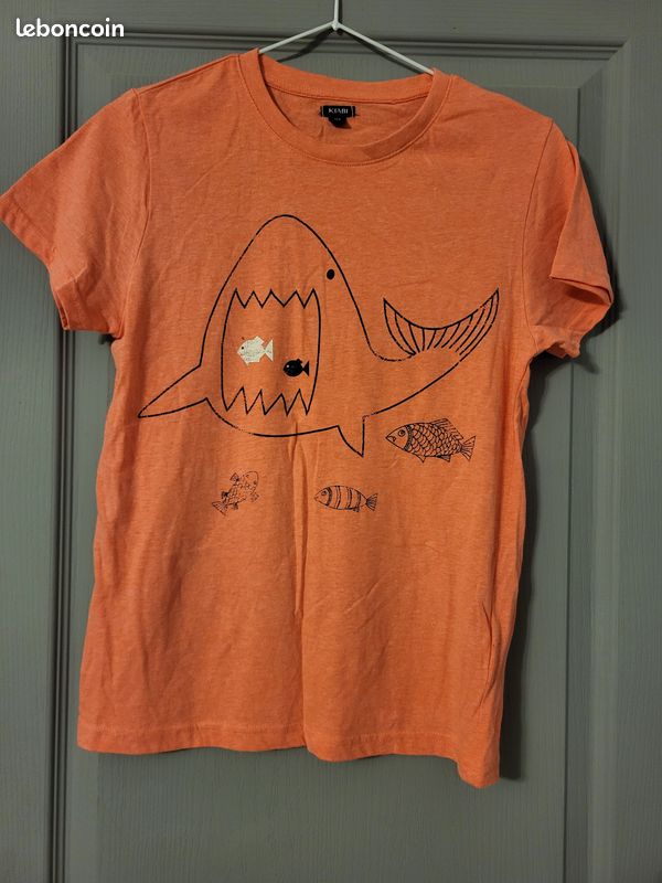 T-shirt Poisson «Kiabi» 12 ans (image 1)