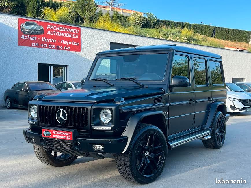 Magnifique MERCEDES CLASSE G V8 / Designo Noir Mat / Pack Carbon / Configuration AMG / TOIT OUVRANT (image 1)
