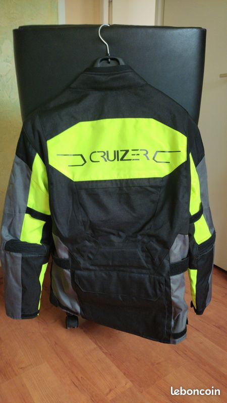 Blouson moto neuf + coques + doublure thermique amovible (image 7)