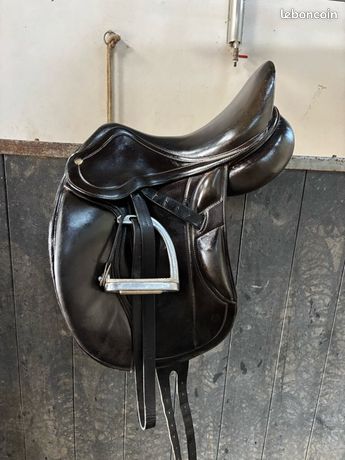 Pad De Dressage Cheval Horze – Noir – Tapis D’occasion En Bon état