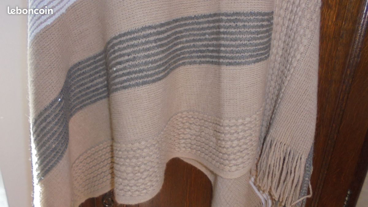 Poncho femme taille unique (image 3)