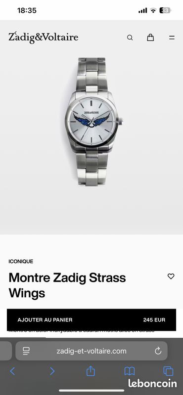 Montre zadig et voltaire (image 6)
