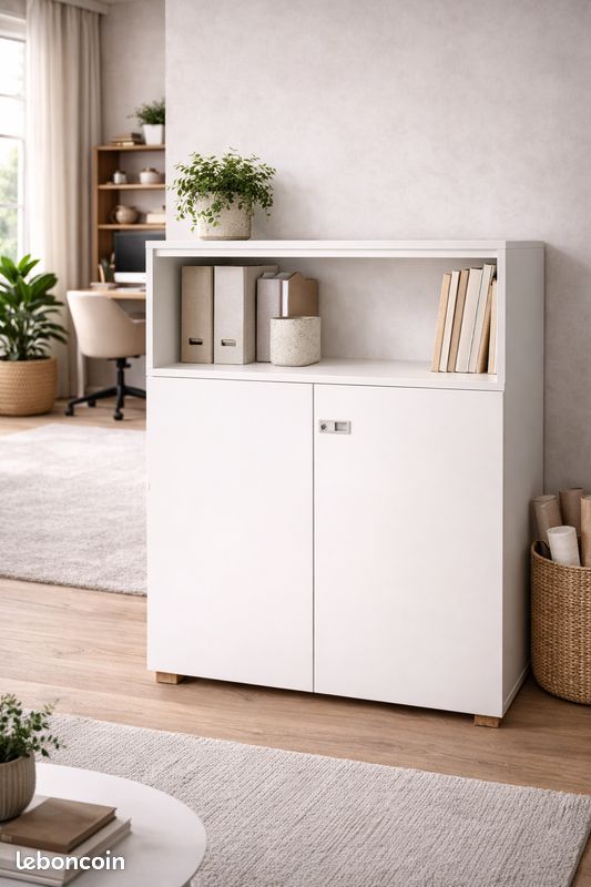 Armoire de bureau avec porte (image 1)