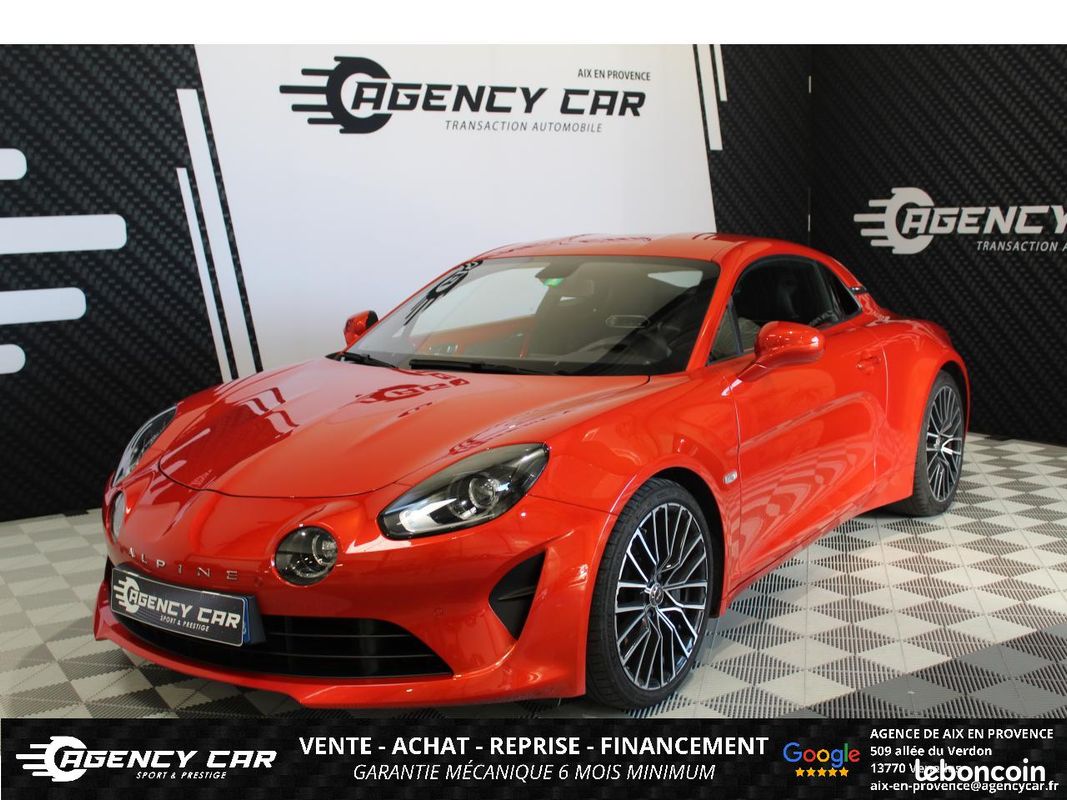Alpine A110 Orange Feu 1