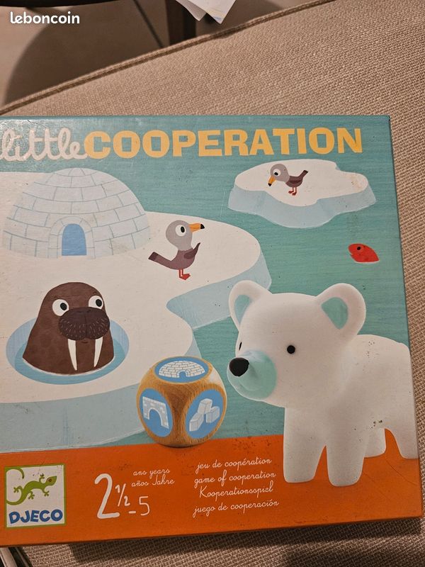 Jeu enfant Little cooperation DJECO (image 1)