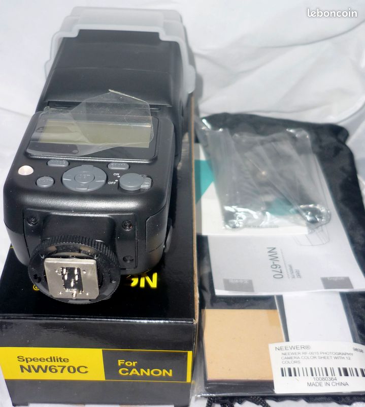 Neewer NW-670C Speedlite TTL pour Canon (image 2)