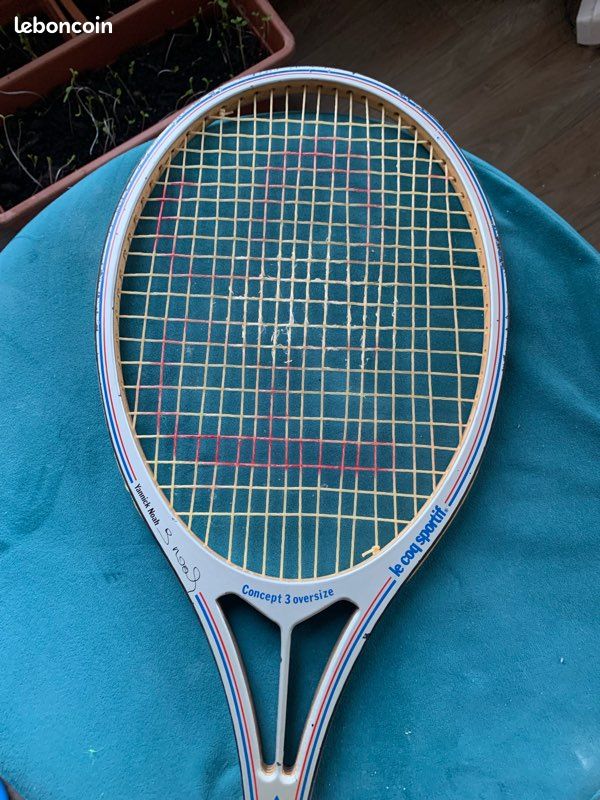 Raquette De Tennis Vintage Slazenger Victory Avec Presse (occasion)