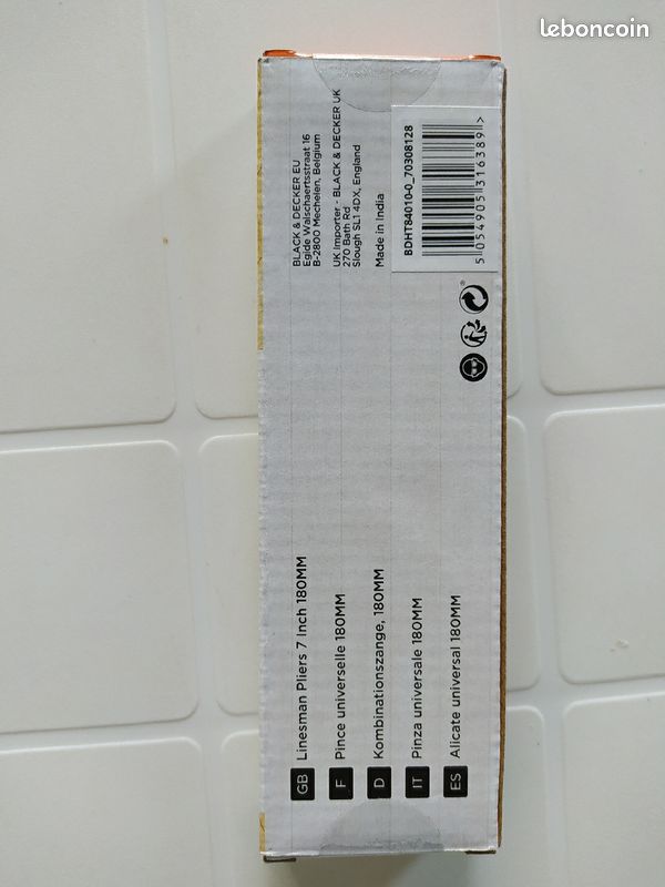 Pince universelle Black et Decker (image 3)