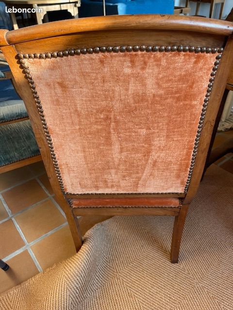 Fauteuils anciens style Louis XV/Louis XVI (image 8)