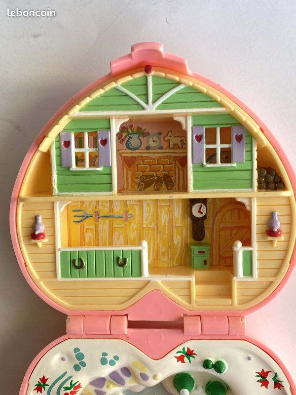 Polly Pocket - heidi's alpine chalet - 1989 - bluebird toys