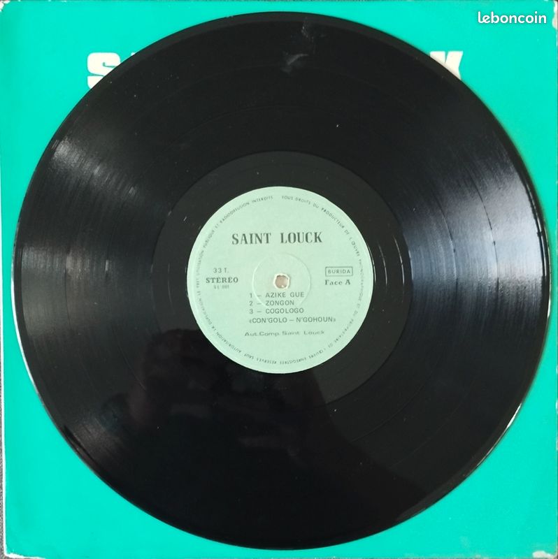 Saint-Louck – Ou L'autre Vision Du Goly rare afro soukous original LP (image 3)
