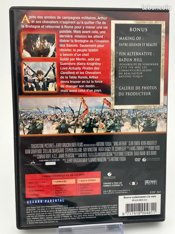 DVD Le Roi Arthur (image 2)