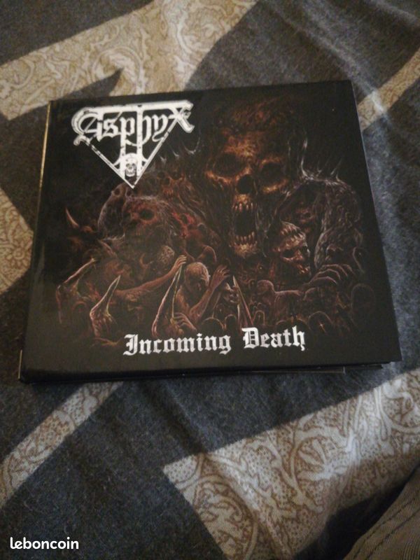 Double cd/dvd metal asphynx 2016 incoming death superbe état 2016 (image 1)
