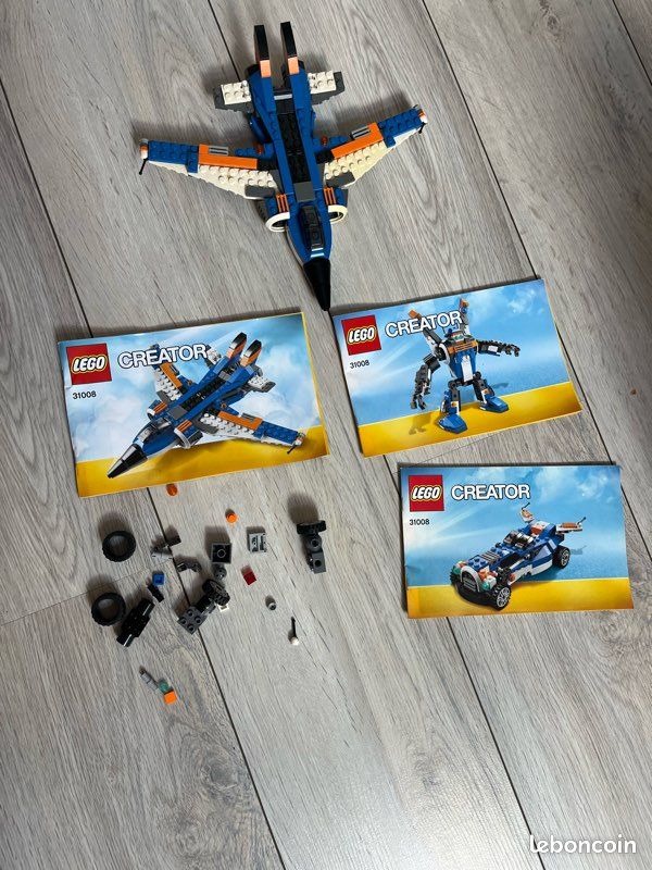 Lego creator 3en1 avion 31008 (image 1)