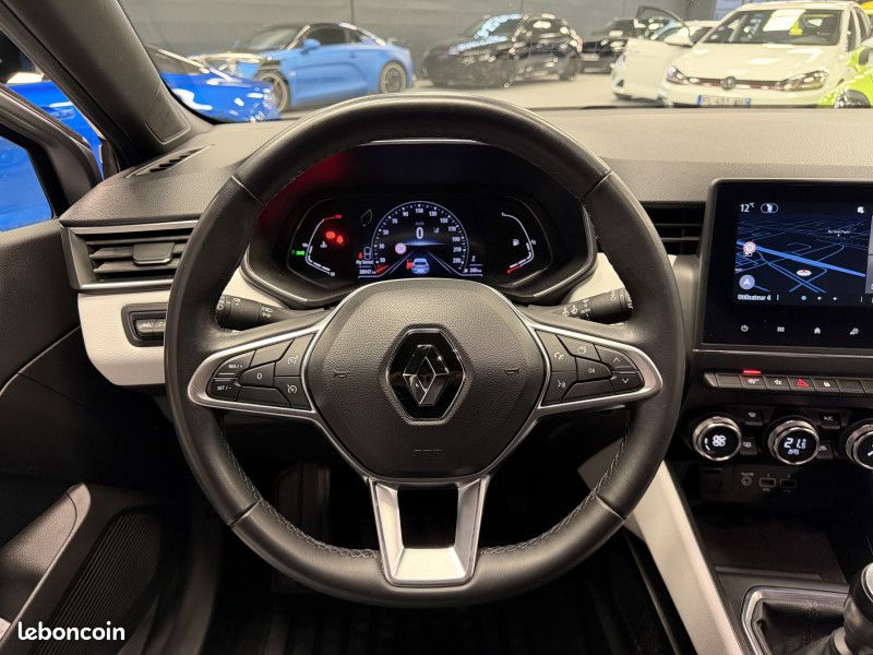Renault CLIO V Intens TCE 90CV Essence -Radars ARR/Jantes 16"/Mains Libre-Suivi Renault-GAR 12M (image 17)