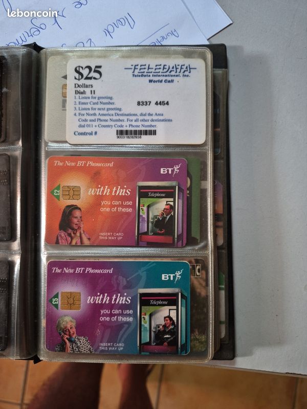 Important lot de cartes téléphoniques de collection – France et International – Plus de 200 cartes (image 18)