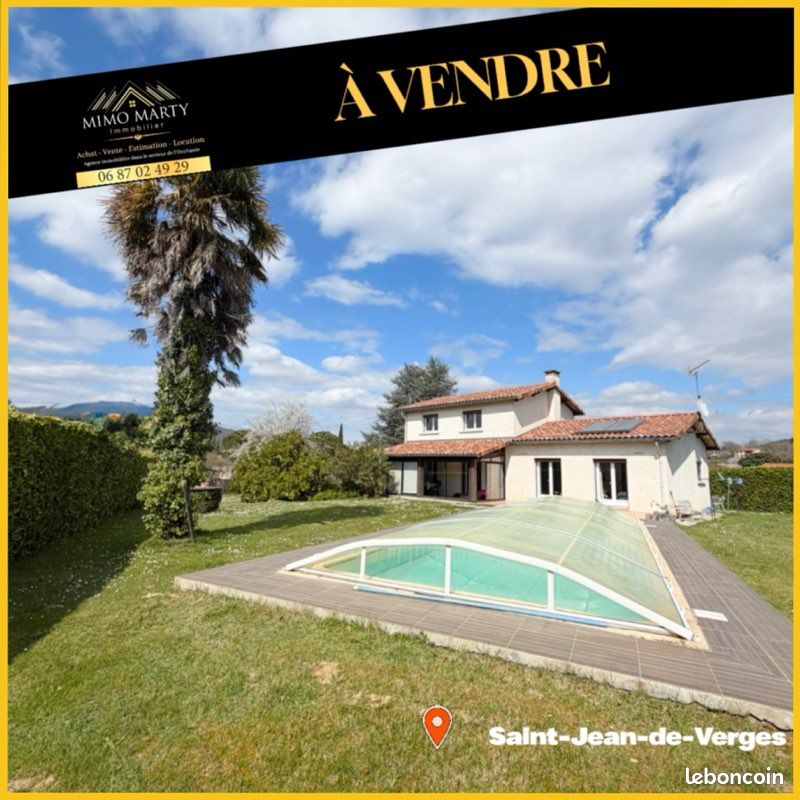 Maison 6 pièces 135 m² · à Saint-Jean-de-Verges · 135 m² · 254 500 €
