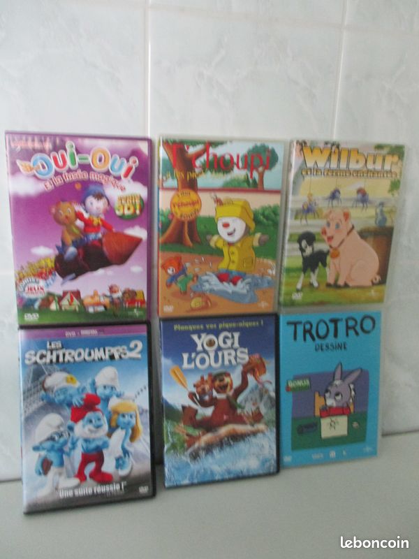 Lot 6 DVD vidéos : Enfant (image 3)