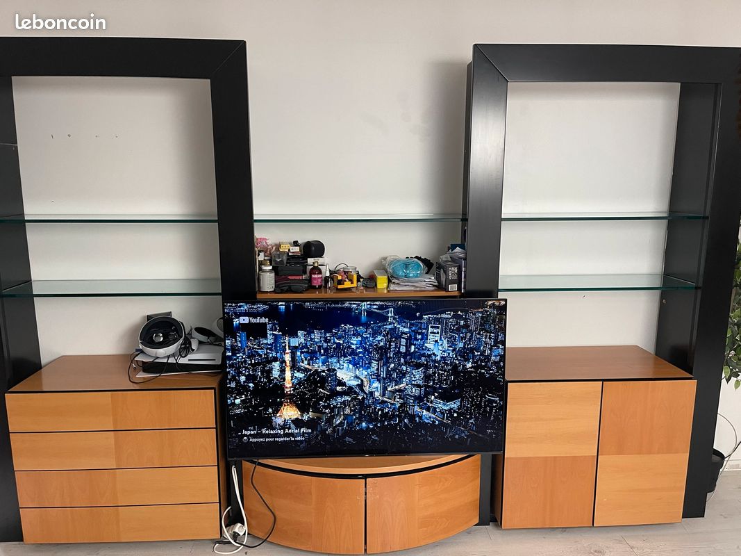 Vendre un meuble TV roche bobois en poirier massif (image 1)