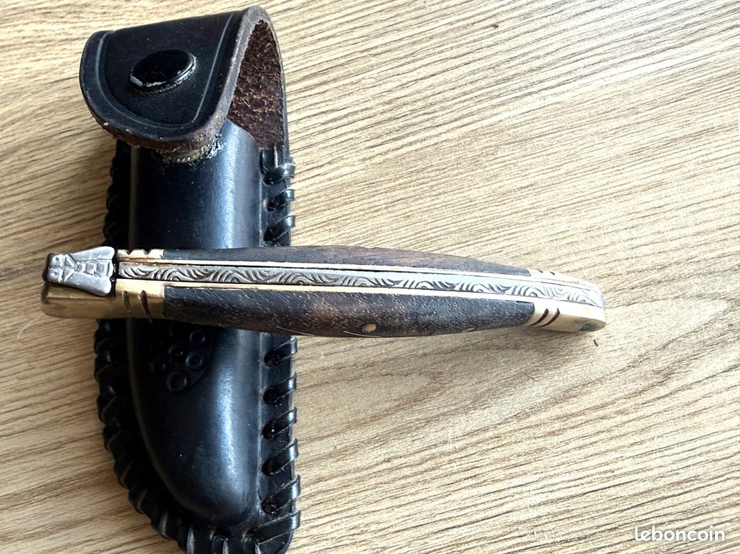 Couteau Laguiole étui Laguiole noir (image 3)