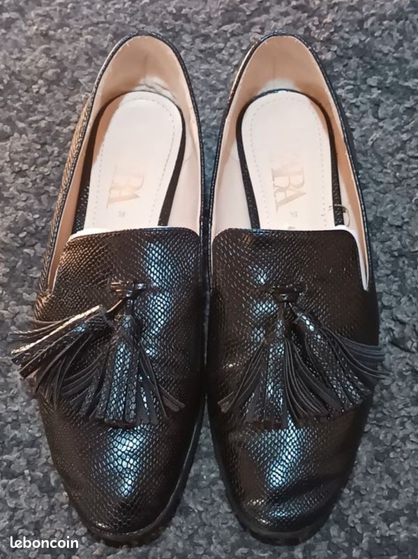 Zara mocassin femme T 38 Chaussures