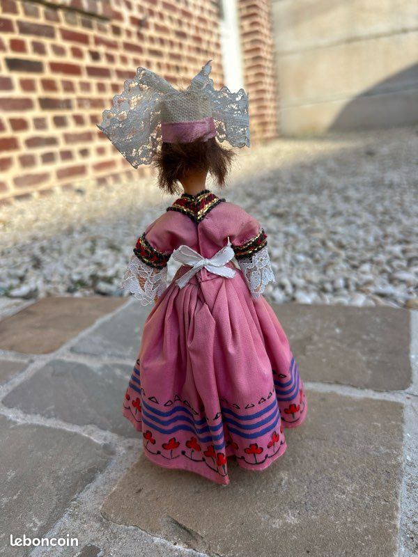 Ancien Patron De Costume Alsacien & Robe Avril 1885 Pour Poupée 40/45cm - Reproduction Vintage