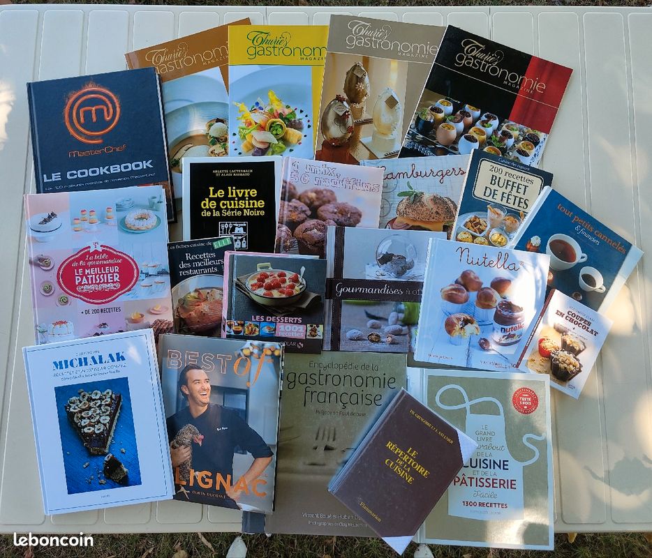 Livres cuisine/ pâtisserie (image 1)