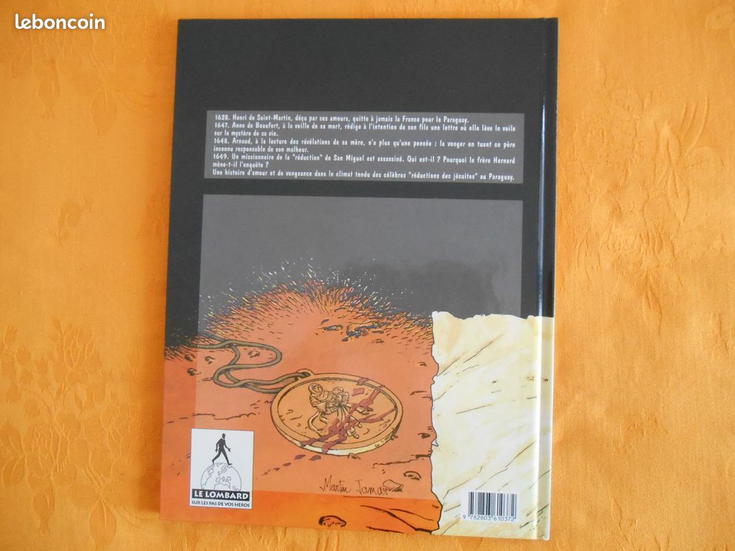 BD 1993 La Lettre de Feu - M.Jamar - Y.Charlier - (image 4)