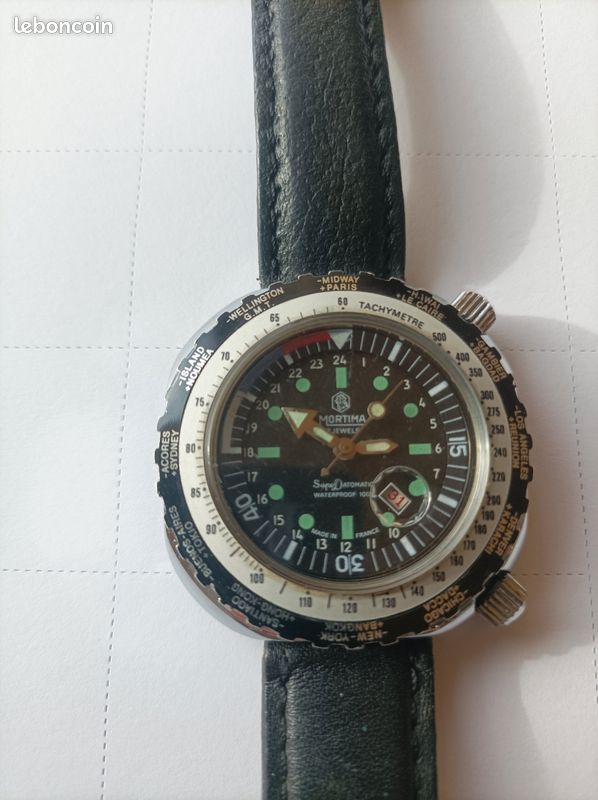 Montre Mécanique Vintage MORTIMA Super De Luxe - Fonctionnelle - Homme